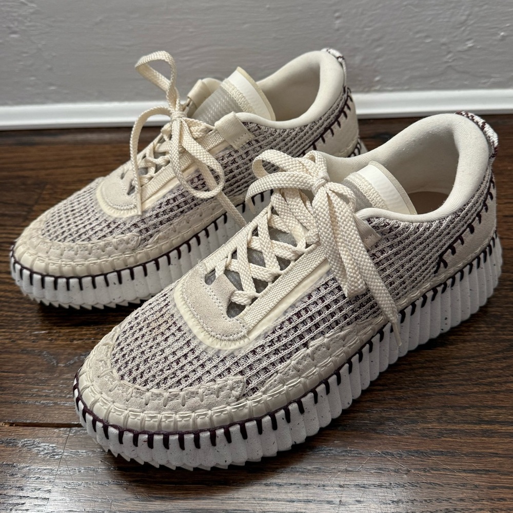 Chloé Nama Sneakers in Obscure Purple - WORN ONCE - Comes with box / dust bags